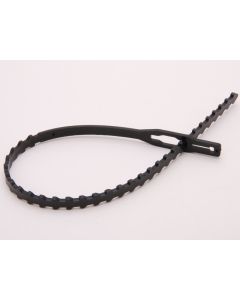 Plastiband zwart 35cm - 50 stuks