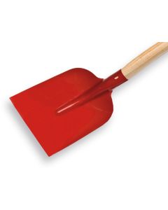 Betonschop ½ 0 extra gehard rood gelakt - steel HK 120cm