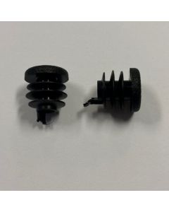 Inslagdop GL rond - 15mm 0,80/2,00 - zwart - 10 stuks