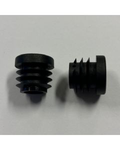 Inslagdop GL rond - 18mm 0,80/2,50 zwart - 10 stuks