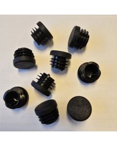 Inslagdop GL rond - 22mm 0,80/3,00 - zwart - 100 stuks