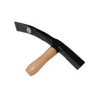 De Wit Straathamer met houten steel bekbreedte 50mm