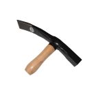 De Wit Straathamer met houten steel bekbreedte 50mm - kort