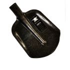 Farmer steekbats gehard/getrommeld half gebogen dul - maat 000 - met steel 100/110/120/130cm