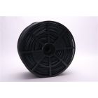 Bindbuis zwart 4mm - haspel ca.320m