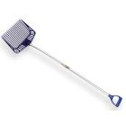 Allesruimer 18 tands 33cm breed met gebogen aluminium steel en D-greep 120cm