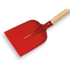 Betonschop ½ 0 extra gehard rood gelakt - steel HK 120cm