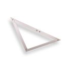 Vouwhaak aluminium 60x60cm Labora - in nylon draagtas