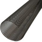 Dakgootrooster Ø 150-180 mm zwart lengte 2m - 5 stuks