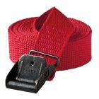 Fasty 124 Sjorband rood - 25mm x 2,5m - 400kg