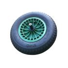 Fort Kruiwagenwiel compleet 4ply band - as 20 cm groen