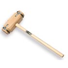 Sleg hout Fries model met ovale steel 100cm extra zwaar