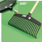 Jost Bladhark nylon 38cm zwart - zonder steel