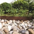 Kantopsluiting Bruin staal gecoat 2mm/10,2 cm incl. 3 pennen