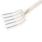 Offner Bladvork 5 tands 43cm met veerdul en steel 130cm