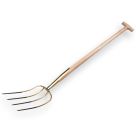 Offner Mestvork 4 tands brons met veerbus en T-steel 100cm