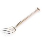 Offner Mestvork 4 tands brons met veerbus en T-steel 85cm