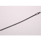 Plastiband / Bindband hersluitbaar zwart 35cm - 25 stuks 