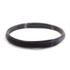 Spandraad geplastificeerd 2,5x3,8mm - 50m zwart