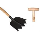 De Wit Spats met essen steel 110cm
