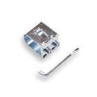 Zeisring middelgroot 35x40mm met sleutel