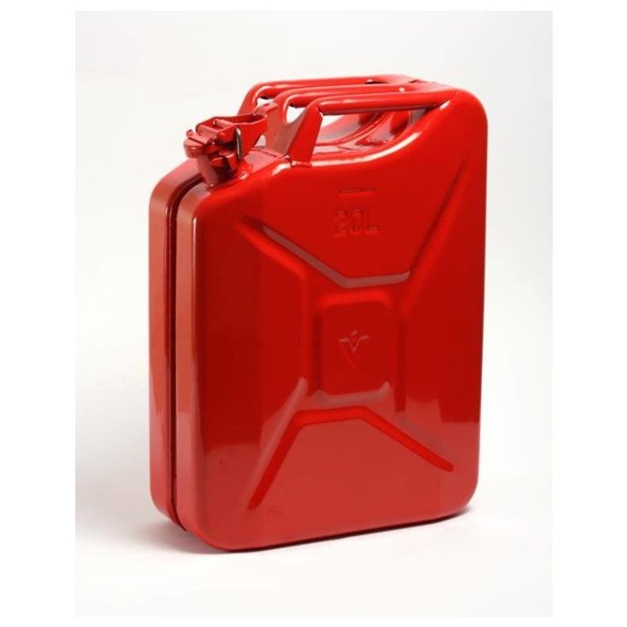 Vijftig Ziekte munitie Jerrycan voor benzine, metaal rood 20L