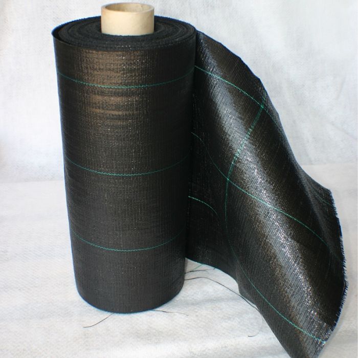 Relaxdays Worteldoek 100 G/m² - Anti-onkruiddoek - Gronddoek Tegen Onkruid Onkruidmat 1 X 5 Meter