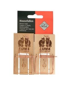 Luna Muizenval hout 2 stuks