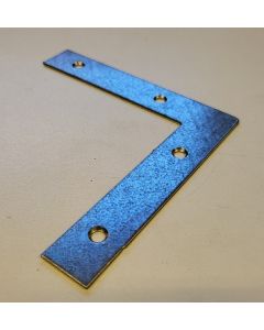 Raamhoek, galvanisch verzinkt 100x16mm