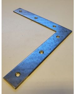 Raamhoek, galvanisch verzinkt 150x23mm