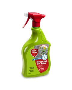 Flitser Spray Kant & Klaar Protect Garden 1L - tegen onkruid op terras