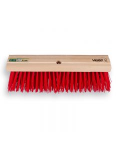 VERO 80 Bezem kunststof rood 41cm